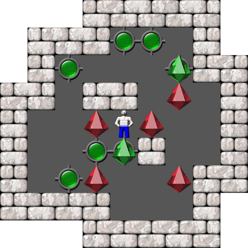 Sokoban Ionic Catalysts level 1090